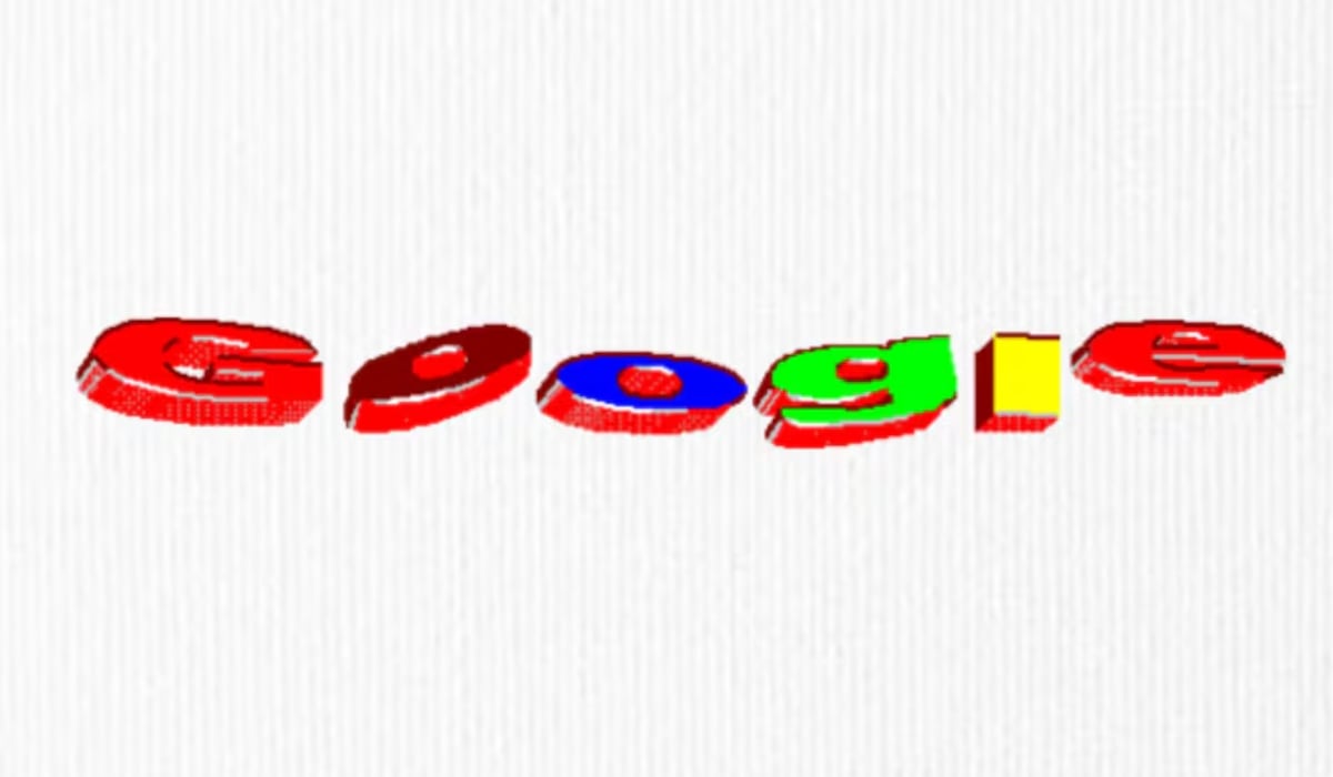 Google celebró su 28º aniversario con un doodle interactivo que recupera su logotipo de 1998.