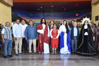 Viacrucis de Iztapalapa, representación Semana
