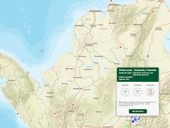 Sismo Colombia