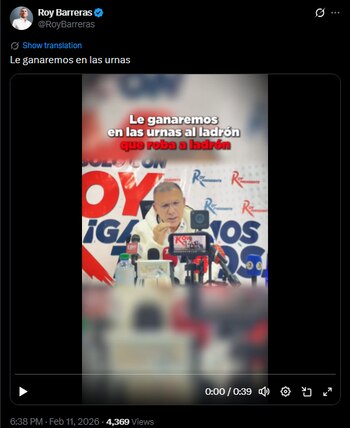 Roy Barreras acusó a Abelardo