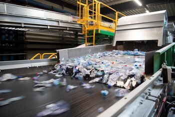 Residuos en una planta de