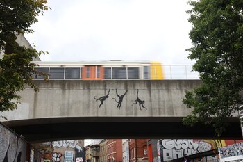 La obra de Banksy del