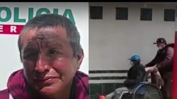 Hombre le roba limosnas a