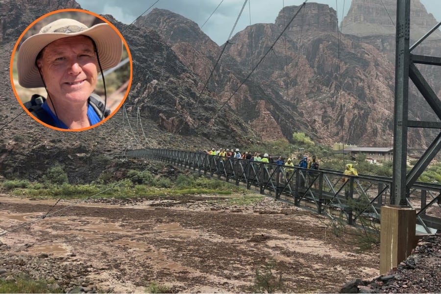 Hallan a la última persona desaparecida tras las inundaciones en el Gran Cañón