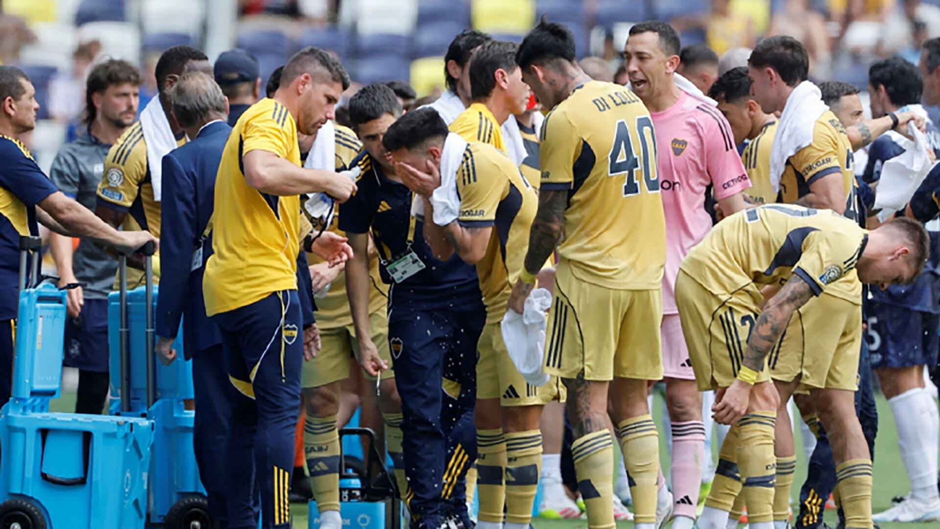 La nueva pausa de rehidratación modifica el fútbol continental