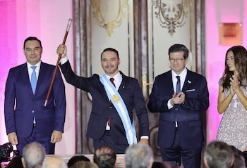 Juan Pablo Valdés, flamante gobernador