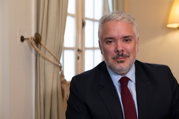 La relación entre Iván Duque y el Grupo Gilinski se remonta a su presidencia, en medio de las OPA sobre empresas del Grupo Empresarial Antioqueño y de cuestionamientos al gobierno - crédito Gastón Taylor/Infobae Argentina