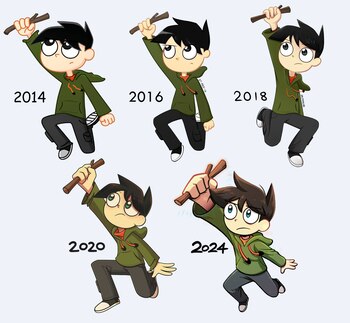 Inspirado en caricaturas como Dragon