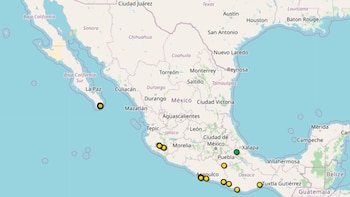 Estos fueron todos los sismos