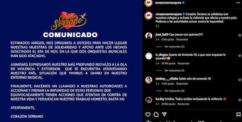 Corazón Serrano se solidariza con