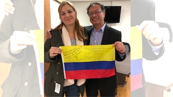 Mujer que denunció a Hollman