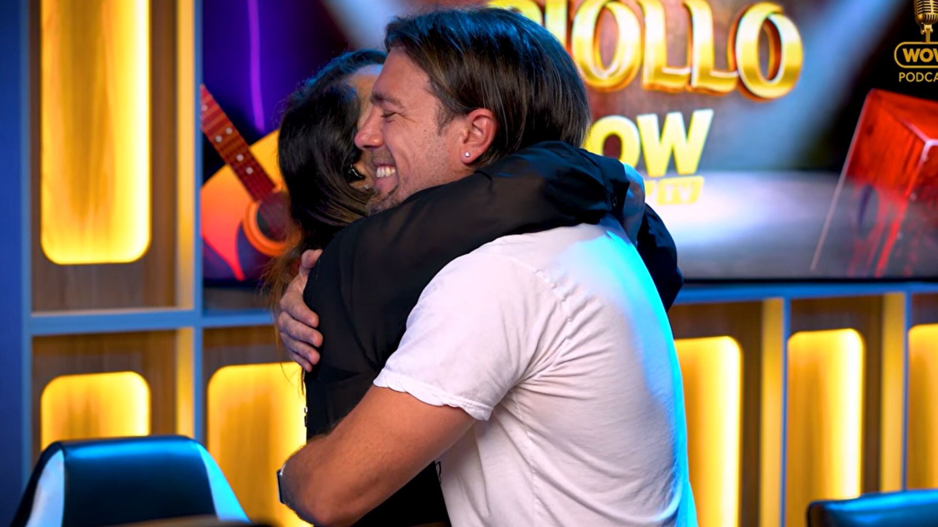 Yiddá Eslava y Julián Zucchi dejan atrás las diferencias y se reconcilian con un abrazo