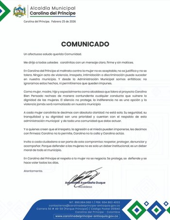 La alcaldía de Carolina del