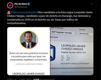 Leopoldo Javier Chávez Vargas fue