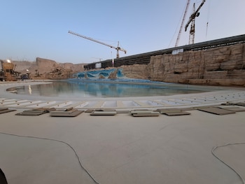 Una de las dos playas