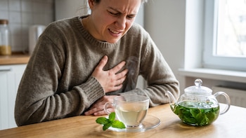 ¿Por qué el té de menta puede ser un problema para quienes sufren reflujo?
