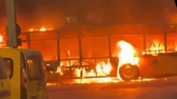 El incendio del autobús en