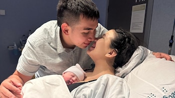 Olivia, Santiago y Ailany, los