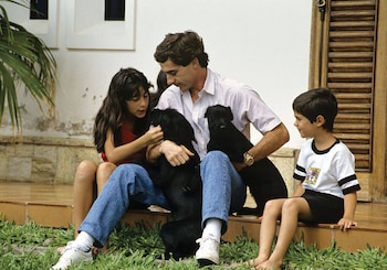 Vacaciones de Ayrton Senna