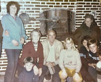 La familia de Ángel Fichera