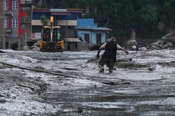 Las impactantes fotos del GLOF en Nepal y el Tíbet