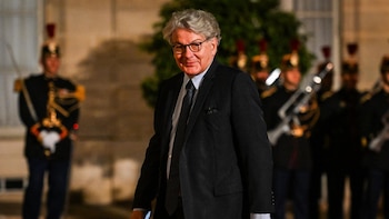 El excomisario europeo Thierry Breton,