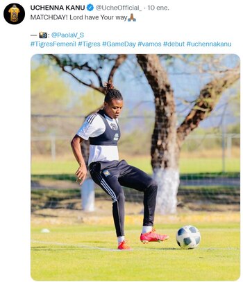 La nigeriana Uchenna Kanu (Foto: