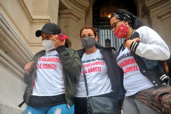 Tribunales: protesta contra la decisión