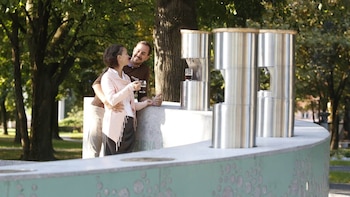 Fuentes de cerveza de Žalec,