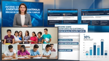 Informe sobre juventudes en Guatemala advierte brechas en salud, educación y empleo