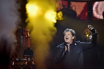 La presentación del cantante colombiano se realizó en el Movistar Arena de Bogotá - crédito Cristian Bayona/Colprensa
