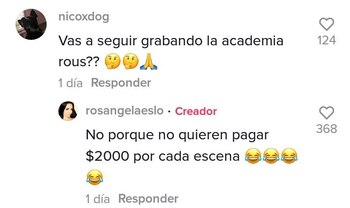 Rosángela no piensa volver a