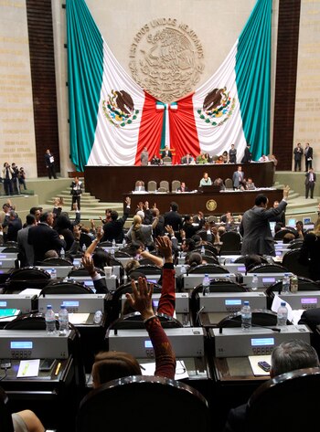Vista general del pleno de