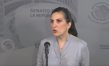 La senadora Kenia inició un