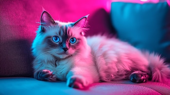 Los bigotes relajados señalan que