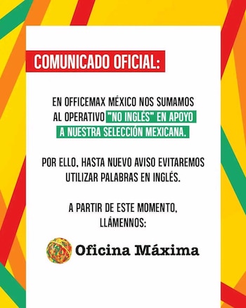 La marca apoya a la Selección Nacional vs Inglatera