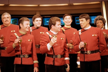 William Shatner vinculó la identidad de Star Trek con decisiones creativas como el maquillaje experimental y los efectos visuales del piloto - (Foto AP/Bob Galbraith, archivo)