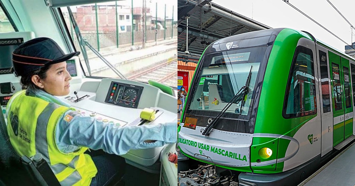 el tren eléctrico del Metro de Lima el tren eléctrico del Metro de Lima