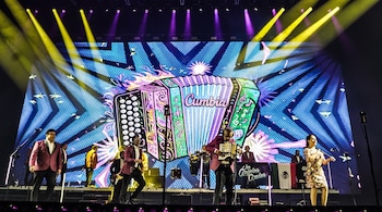 El festejo por las cinco décadas de cumbia se suma a la presentación en el Mundial 2026, las presentaciones internacionales, los nuevos temas y los homenajes. (Instagram/ angelesazulesmx)