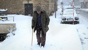 ¿Dónde va a nevar esta