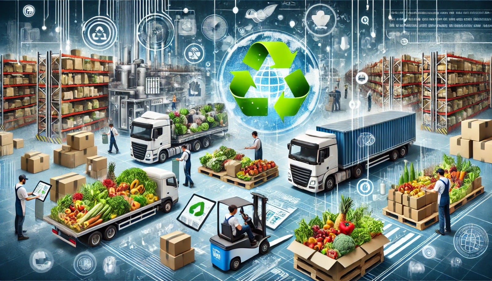 Cada vez más se presentan los desafíos logísticos en la lucha contra el desperdicio mundial de alimentos.