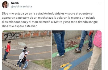 Un usuario denunció una pelea