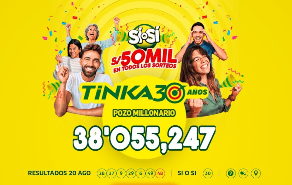 ¿Ganó alguien el pozo de más de 37 millones en La Tinka este miércoles? Infobae Perú / Captura TV - América Televisión