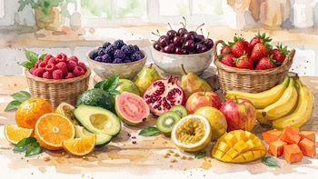 Las 15 frutas con más fibra para alcanzar la ingesta diaria recomendada