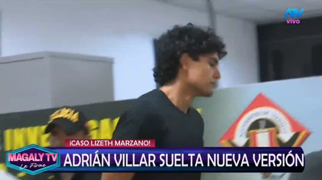Familia de Lizeth Marzano cuestiona nueva versión de Adrián Villar y espera decisión clave en noviembre. Captura: Magaly TV La Firme.