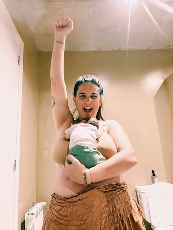 Juana Repetto compartió la tierna