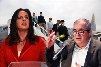 La senadora no dudó en