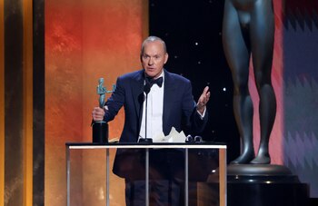 Michael Keaton en la entrega