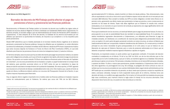 El informe de Anif advierte