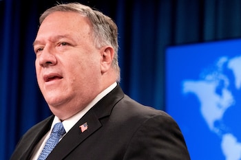 Mike Pompeo, secretario de estado